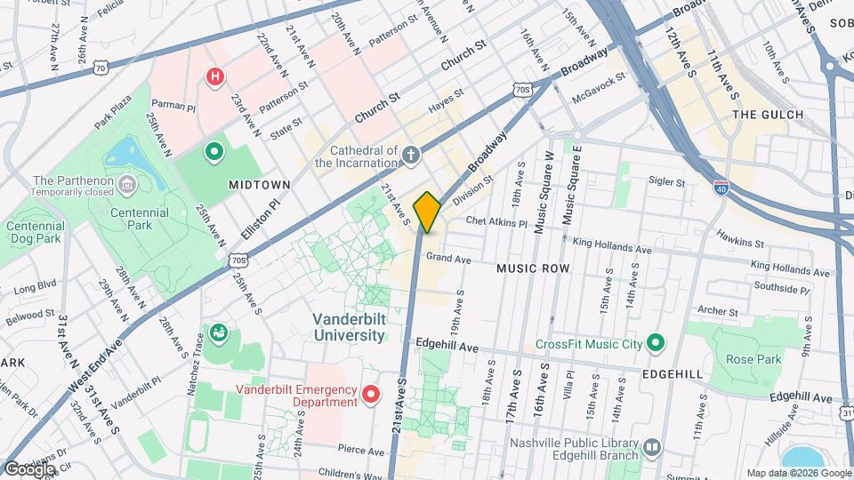 Aertson Midtown Map and Location Details