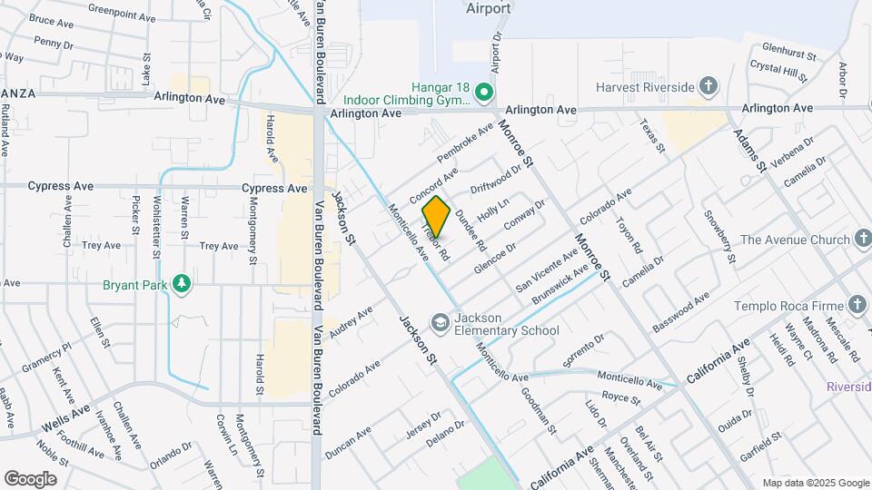 4738 Trebor Rd Map and Location Details