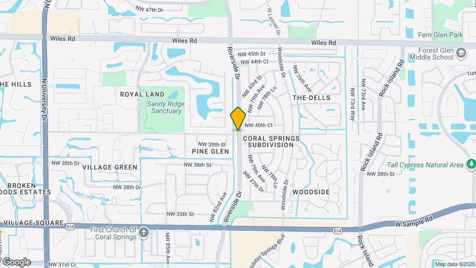 4000 NW 81st Ave Map and Location Details