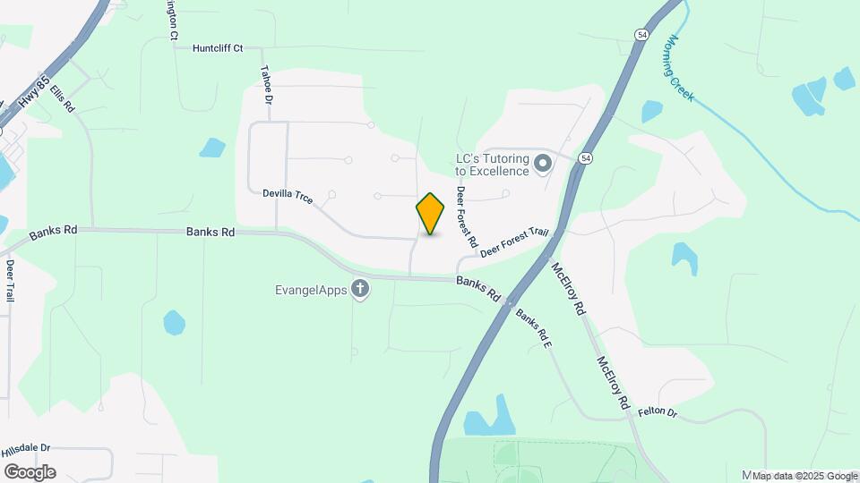 610 Ponderosa Ct Map and Location Details