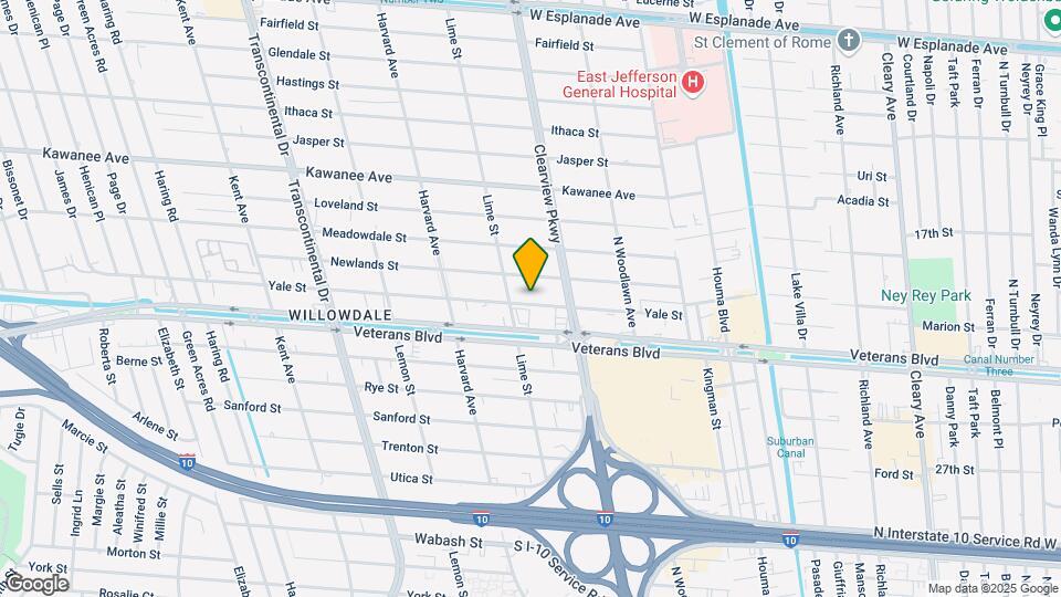 4633 Yale St Map and Location Details