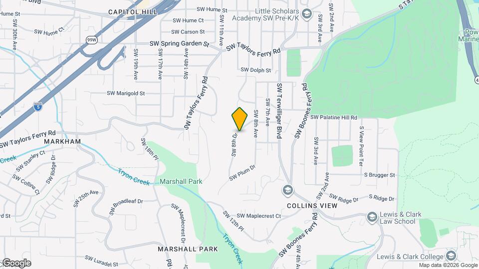 9264 SW 8th Dr Map and Location Details