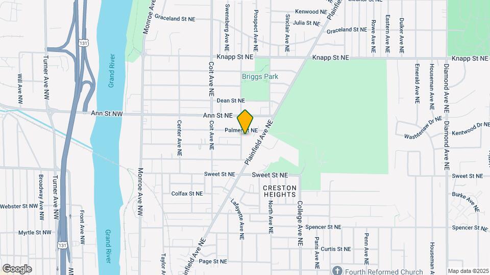 1714 Lafayette Ave NE Map and Location Details