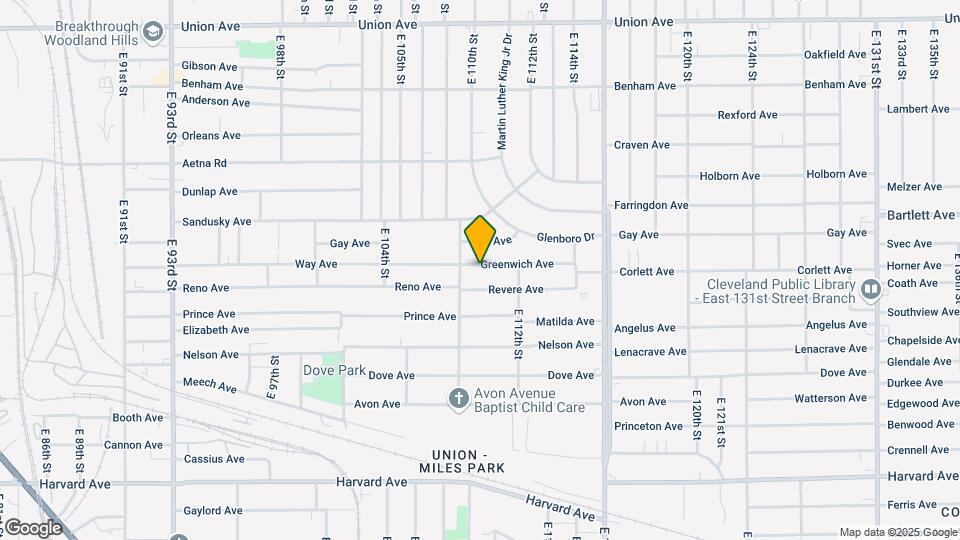 10922 Greenwich Ave Mapa y Detalles de la Ubicación