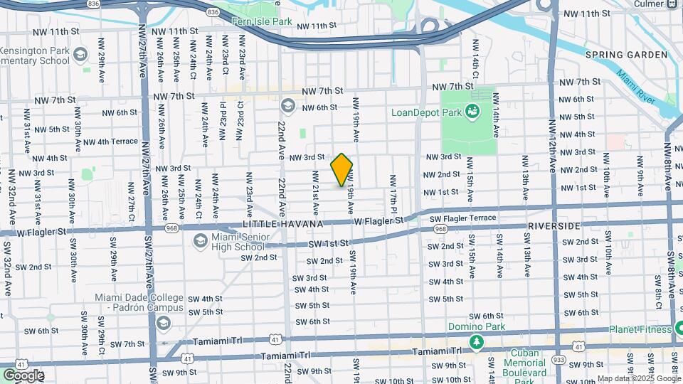 1922 NW 1st St Map and Location Details
