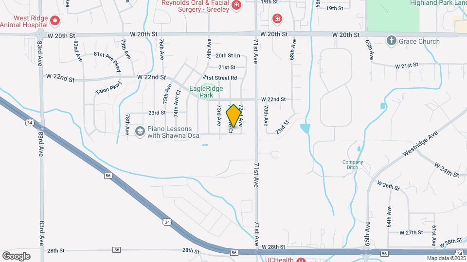 2318 72nd Ave Ct Map and Location Details