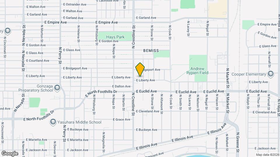 2115 E Liberty Ave Map and Location Details