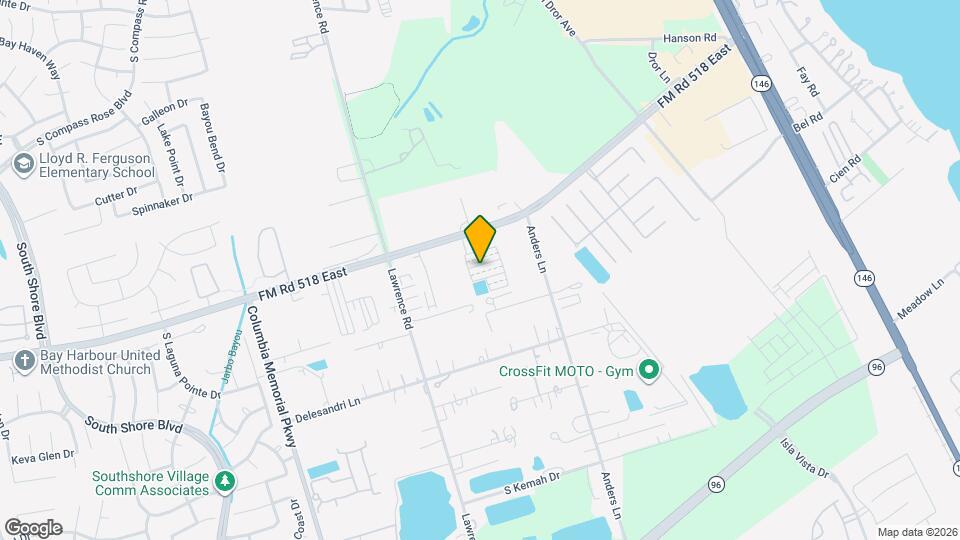 1909 Kemah Village Dr Map and Location Details