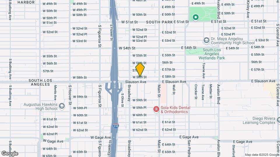 218 W 58th St Map and Location Details