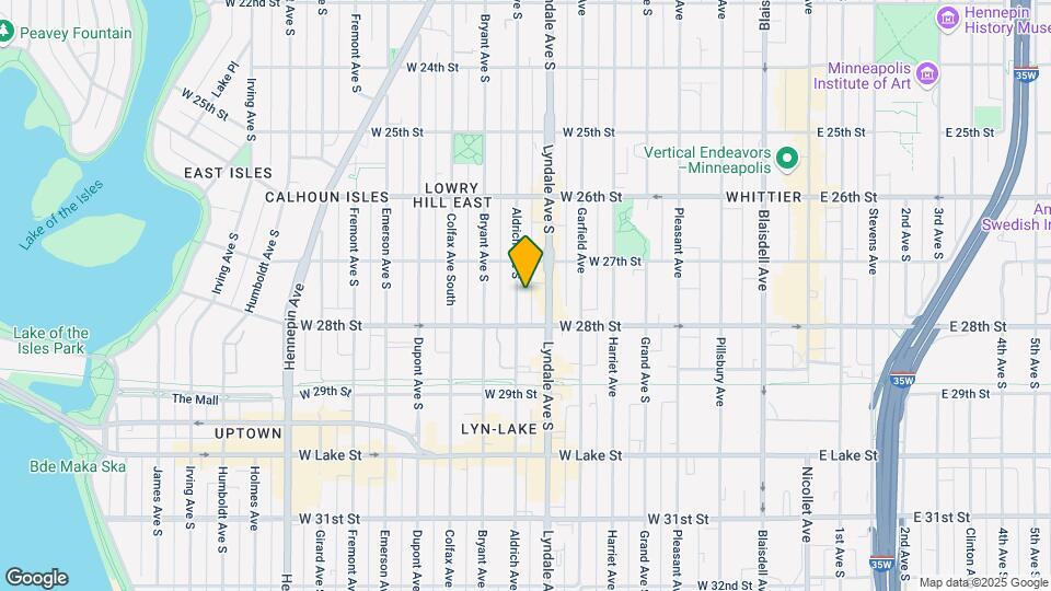 2729 Aldrich Ave S Map and Location Details