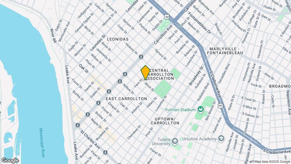 7817 Birch St Mapa y Detalles de la Ubicación