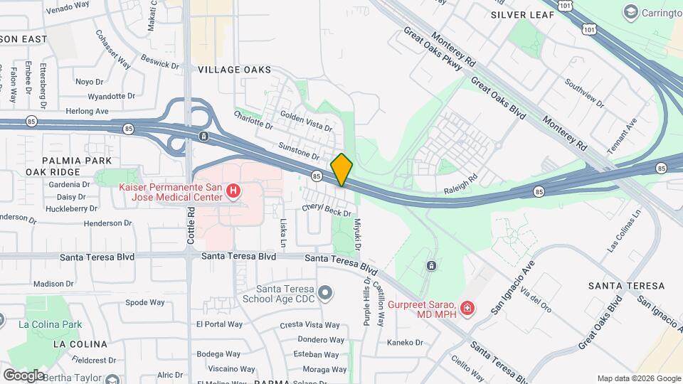 6125 Lambeck Ln Map and Location Details