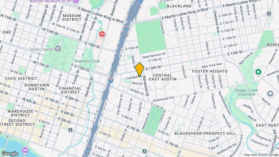 1182 Waller St Map and Location Details