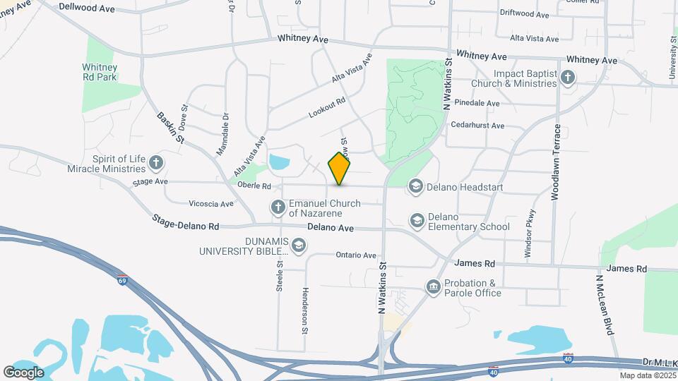 1601 Oberle Rd Map and Location Details