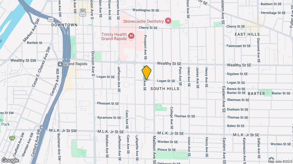 506 Prospect Ave SE Map and Location Details