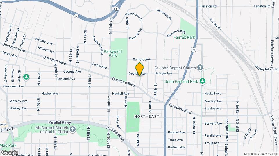 2640 N Early St Map and Location Details