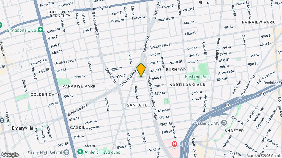 830 60th St Mapa y Detalles de la Ubicación