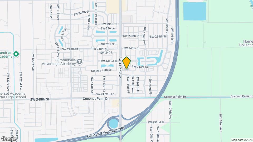 11070 SW 243rd Ln Map and Location Details