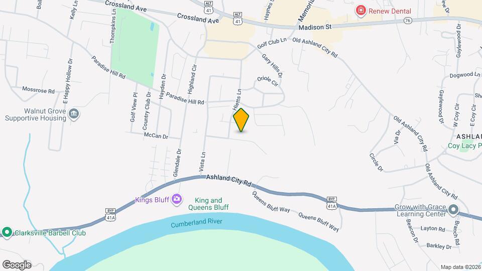 1661 Baltimore Dr Map and Location Details