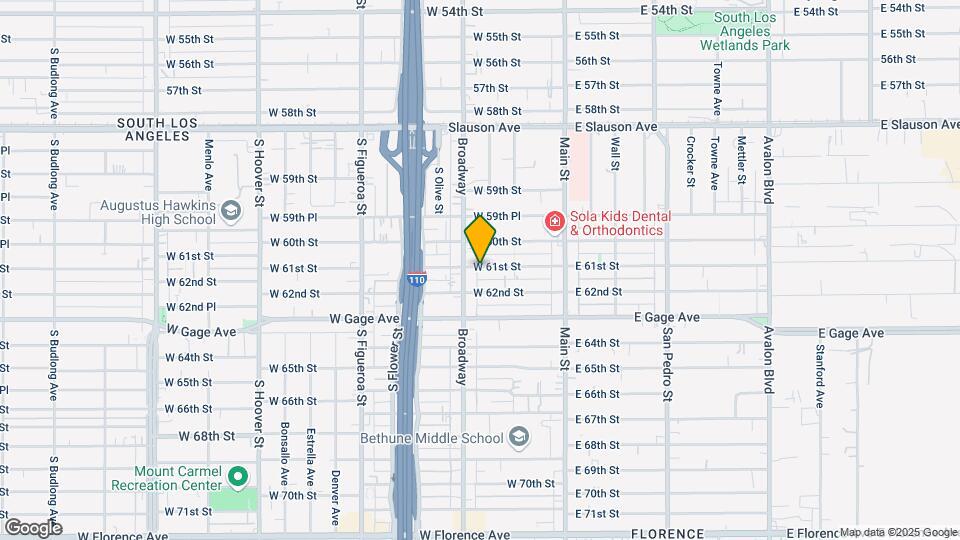 244 W 61st St Map and Location Details