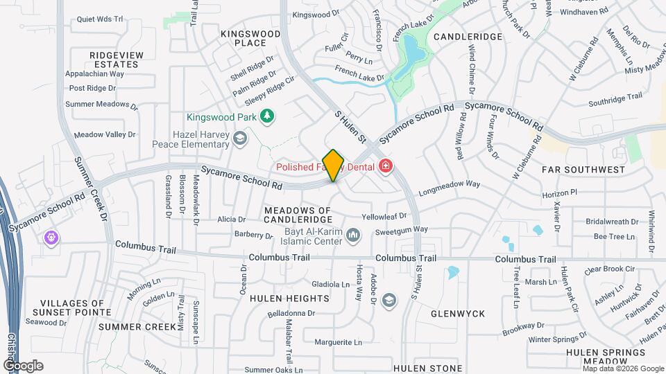 7502 Pear Tree Ln Map and Location Details