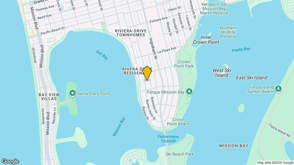 3627 Buena Vista St Map and Location Details