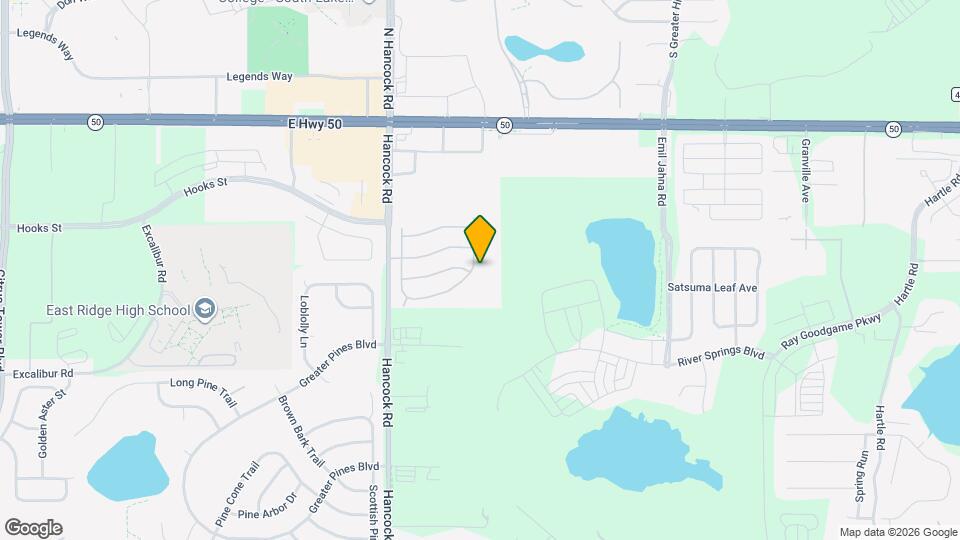 2735 Cedaridge Cir Map and Location Details