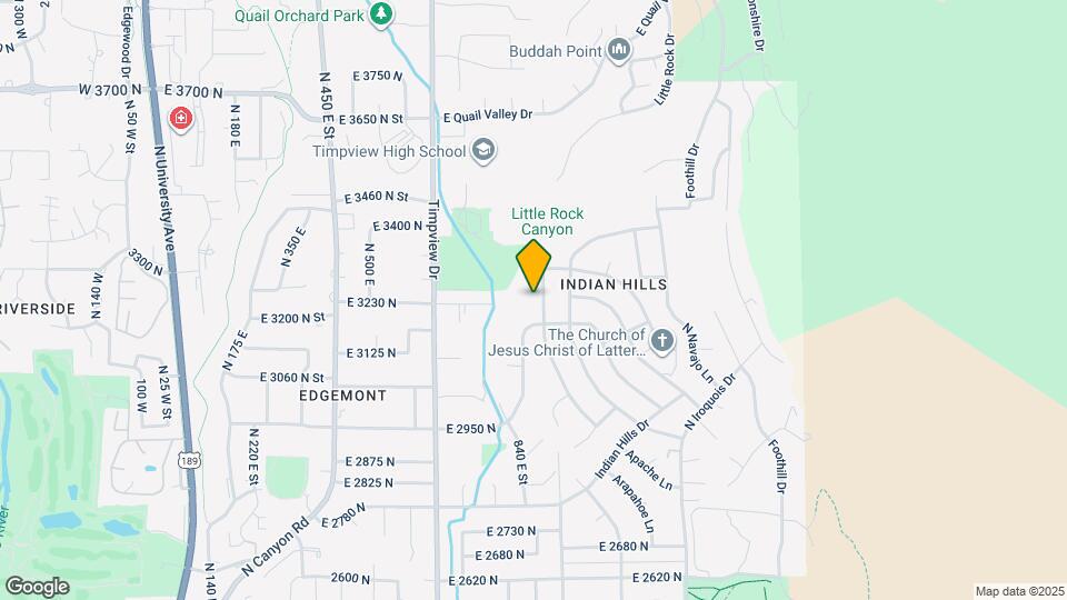 3207 Apache Ln Map and Location Details