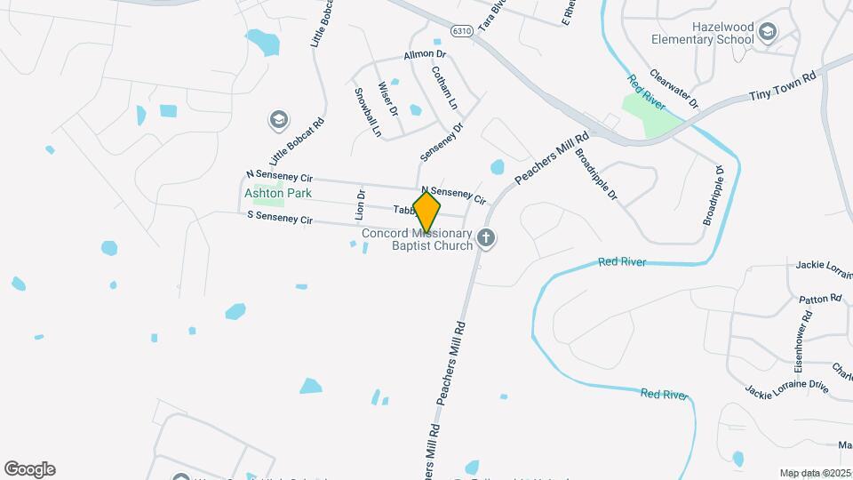 3216 S Senseney Cir Map and Location Details