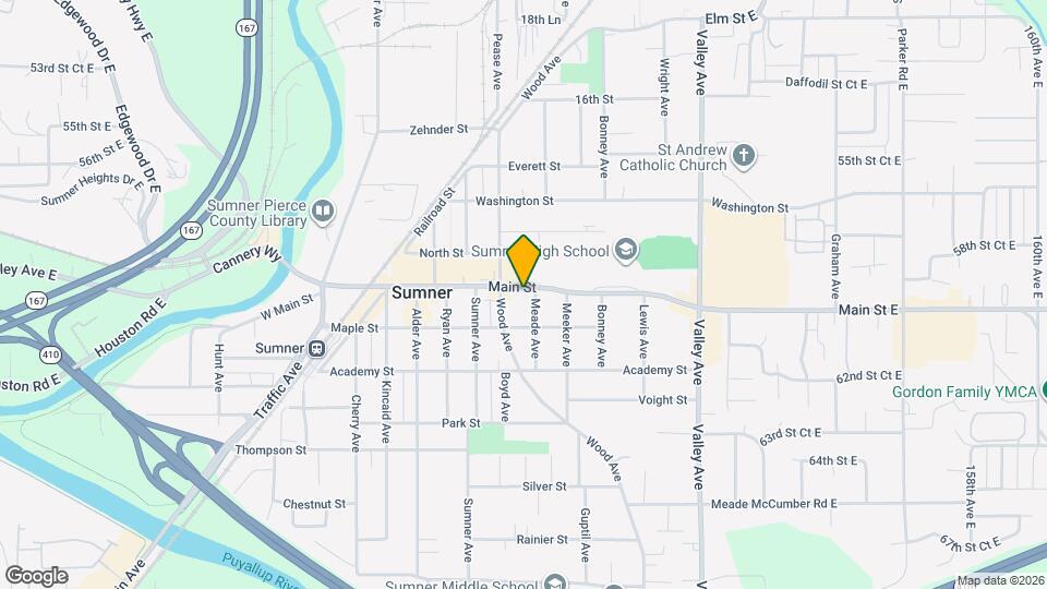 1416 Main St Map and Location Details