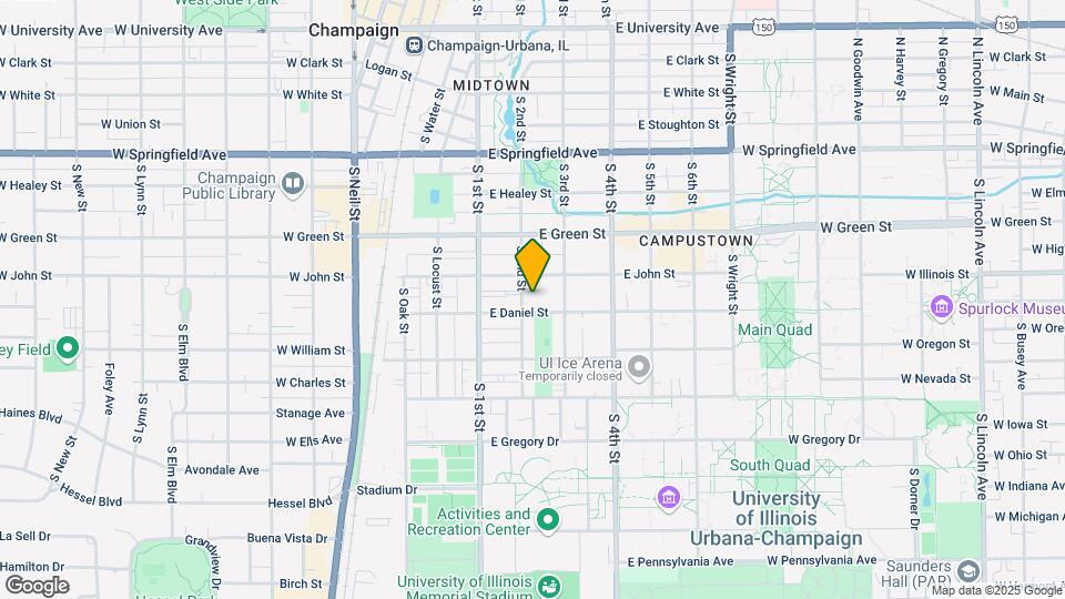 Legacy 202 - Luxury Student Housing Map and Location Details