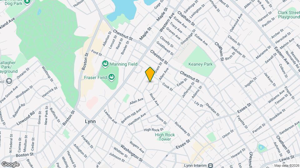 78 Grant St, Unit 2 Map and Location Details