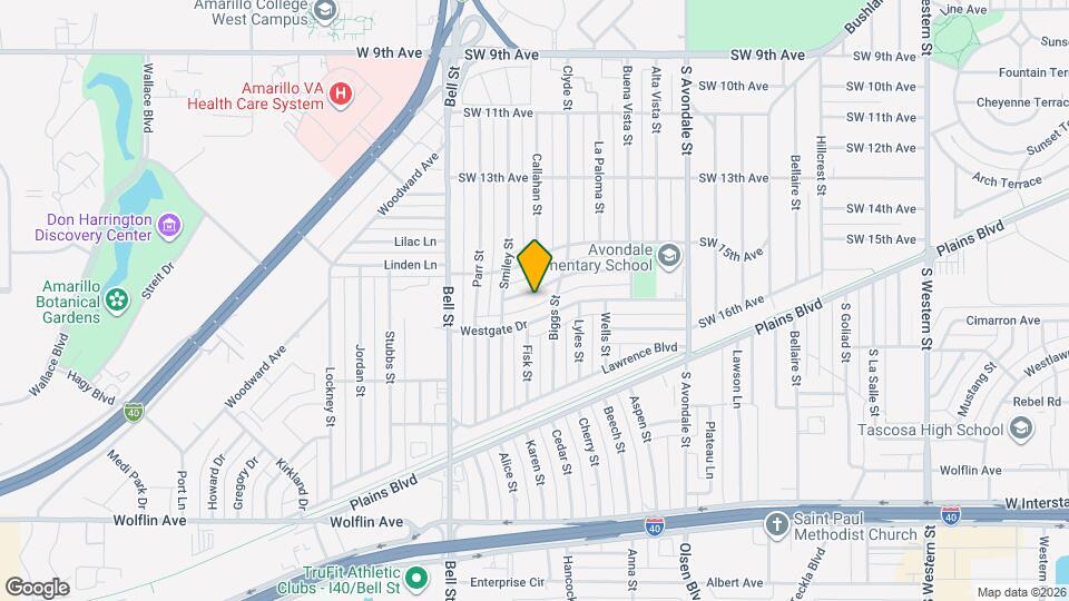 5407 George Terrace Map and Location Details