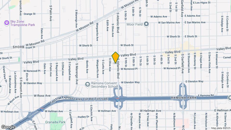 1515 S Atlantic Blvd Mapa y Detalles de la Ubicación