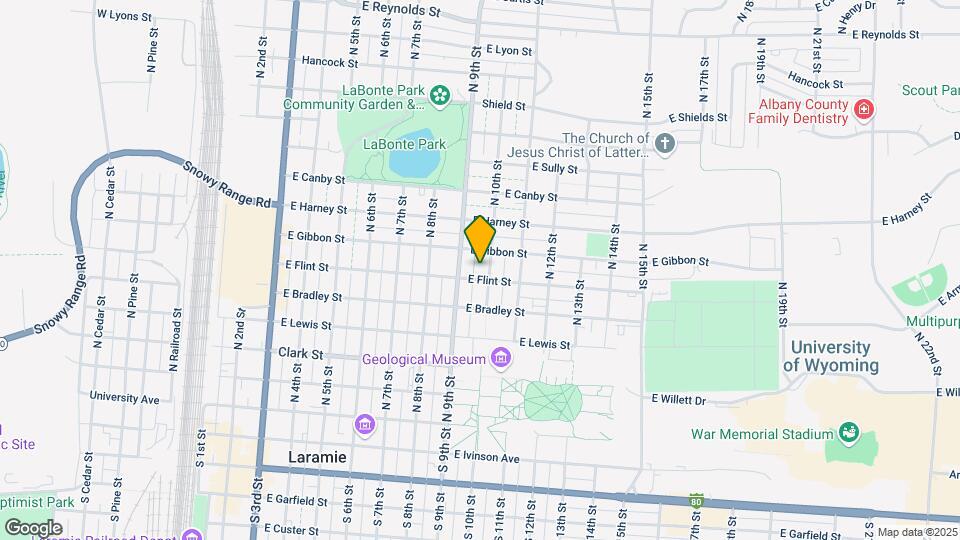 658 N 10th St Map and Location Details