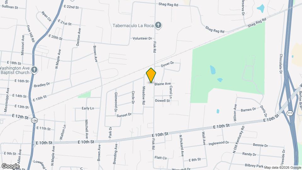 1260 Fisk Rd Mapa y Detalles de la Ubicación