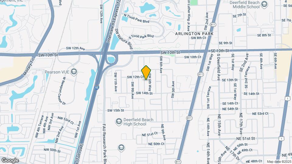 1270 SW 7th Ave Map and Location Details