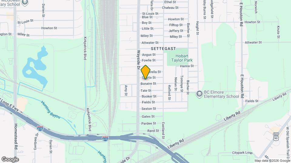 7923 Bonaire St Map and Location Details