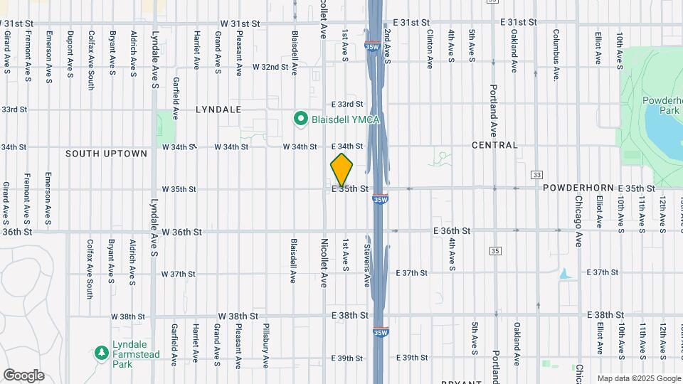 3500 1st Ave S Map and Location Details