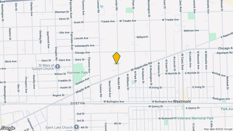 4806 ROSLYN Map and Location Details