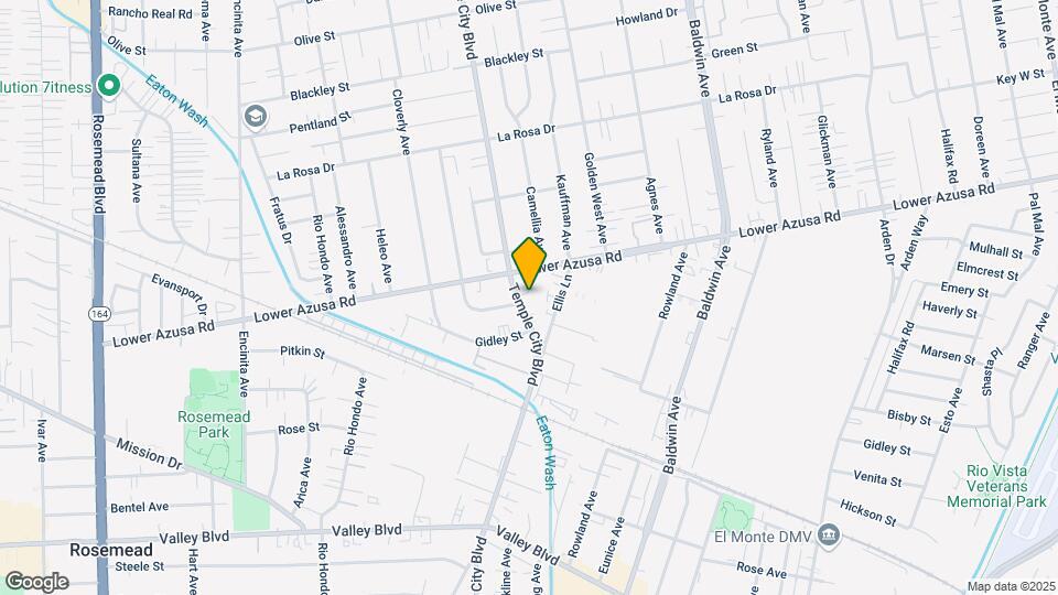 4456 Temple City Blvd Map and Location Details