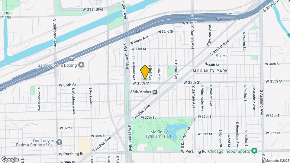 2250 W 35th St Mapa y Detalles de la Ubicación