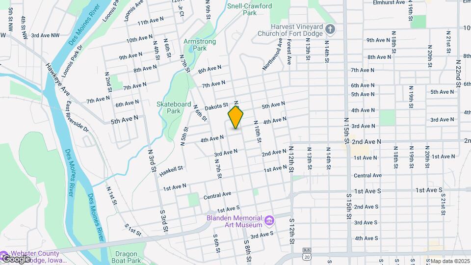 818 4th Ave N Map and Location Details