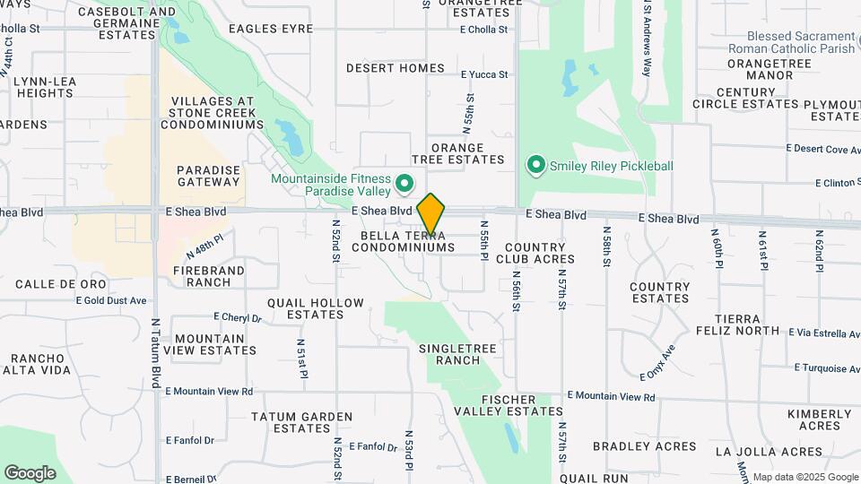 5403 E Cannon Dr Map and Location Details