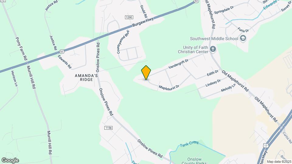 409 Maplehurst Dr Map and Location Details