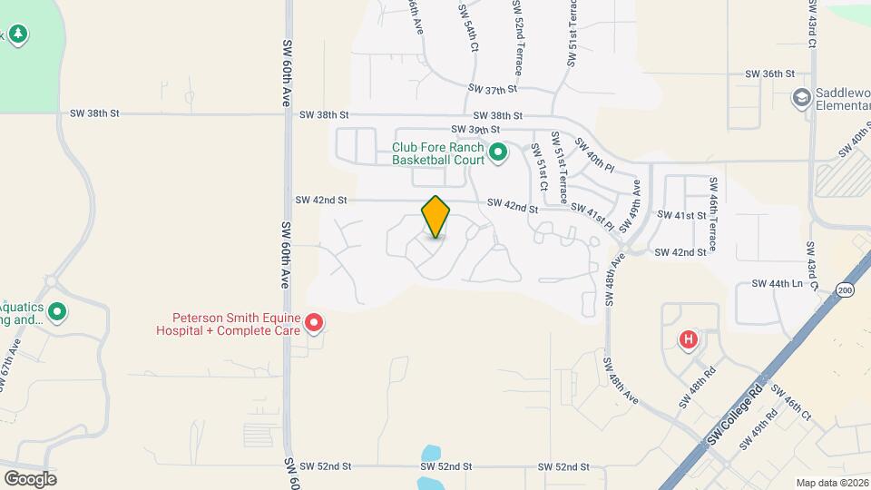 4304 SW 54th Ct Map and Location Details