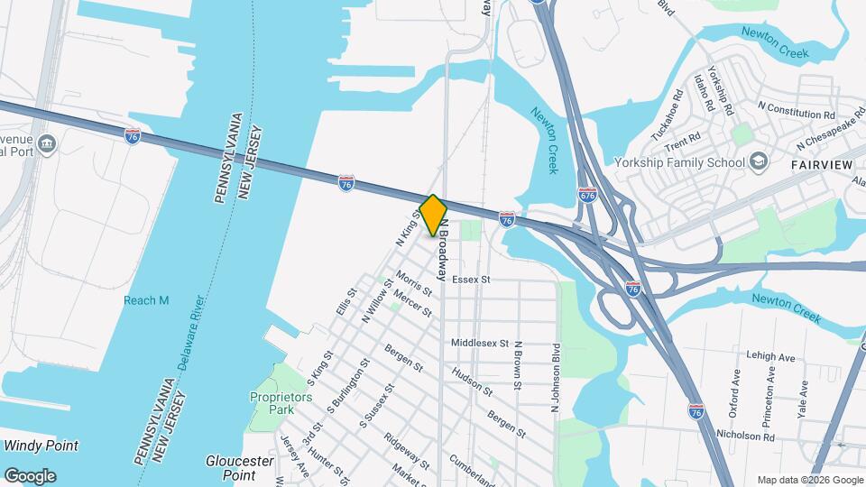 329 N Burlington St Map and Location Details