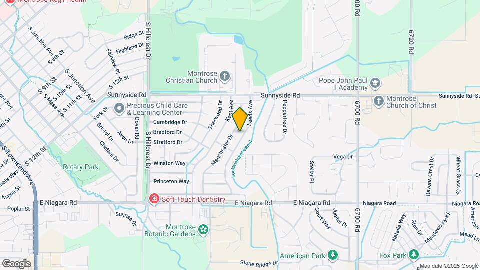 1324 Leeds Ave Map and Location Details