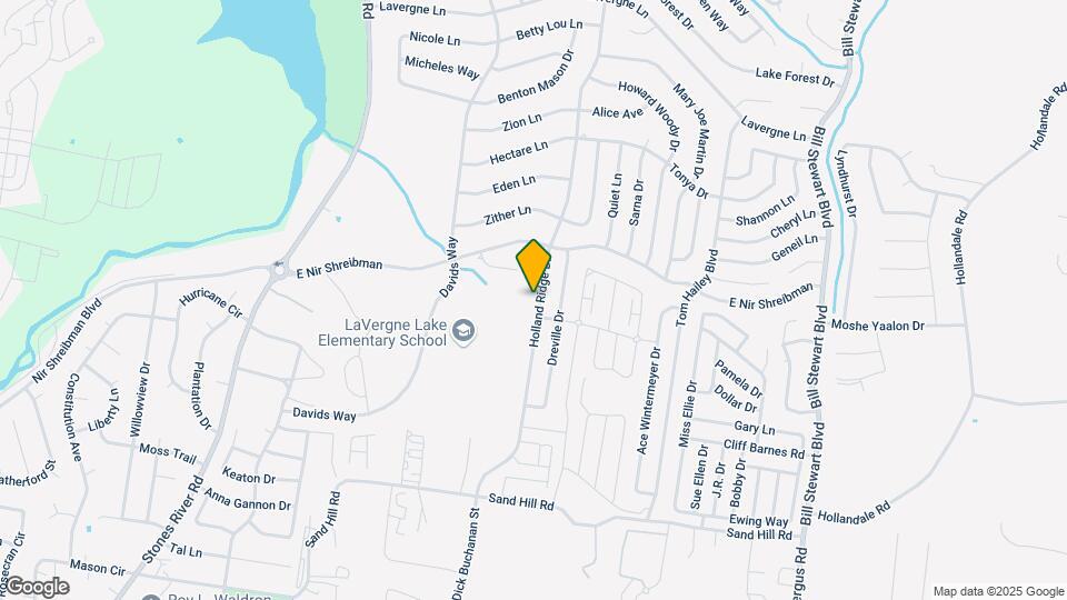 702 Holland Ridge Dr Map and Location Details