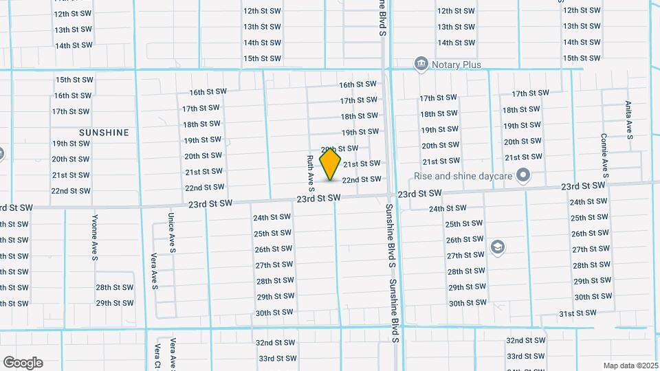 3213 22nd St SW Map and Location Details